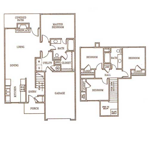 Fox Hollow Apartments plan e